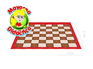 3232-1 *TABLERO DE LONA PARA AJEDREZ* (2.5x2.7m.) - Imagen 2