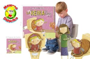 3920 *VOY AL BAÑO* (17x17 cm.) 12 Pág.  Cartón - Imagen 2