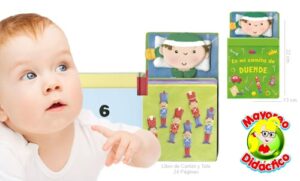 6068 *EN MI CAMITA DE DUENDE* (13x22 cm.) 24 Pág. d/Cartón+Peluche. - Imagen 2