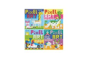 7842 *PIXEL ART* (24x26 cm.) 12 Pág. 4 Diferentes.