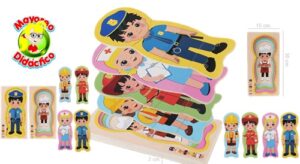 0150 *PROFESIONES Rompe d/Madera 5 en 1* (15x30 cm.) - Imagen 2