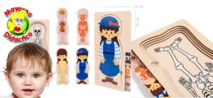 0570 *Rompe-Madera 5 en 1 CICLOS DE LA VIDA Niña* (15x30 cm.) - Imagen 2