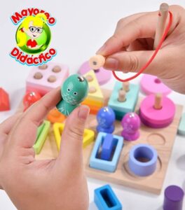 0606 *PESCA 3 en 1* (23x16 cm.) 35 Pcs. - Imagen 2