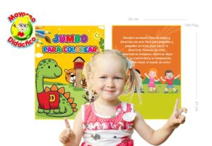 0919 *JUMBO p/Colorear* (20x27 cm.) 128 Pág. - Imagen 2
