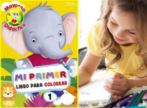 0923 *MI PRIMER LIBRO PARA COLOREAR #1 (20x27 cm.) 32 Pág - Imagen 2