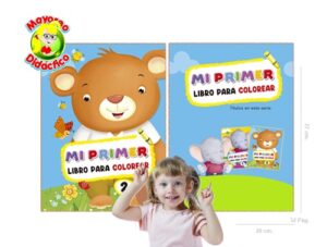 0924 *MI PRIMER LIBRO PARA COLOREAR #2 (20x27 cm.) 32 Pág. - Imagen 2