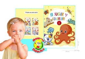 0926 *A JUGAR Y COLOREAR #2* (20x27 cm.) 64 Pág. - Imagen 2