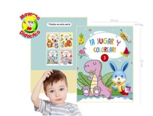 0927 *A JUGAR Y COLOREAR #3* (20x27 cm.) 64 Pág - Imagen 2