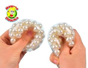 4400-12 *CAJA c/12 Squishy de PERLAS* (10 cm.)