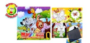 4403 PAQUETE c/20 Libros c/Movimiento p/Colorear (14x14 cm.) 22 Pág. +Acetato. - Imagen 2