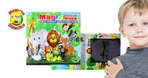 4403 PAQUETE c/20 Libros c/Movimiento p/Colorear (14x14 cm.) 22 Pág. +Acetato. - Imagen 2