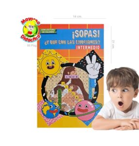 7471 *EMOCIONES Sopa de Letras INTERMEDIO* (14x21 cm.) 96 Pág. - Imagen 2