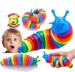 0017 *CARACOL Flexible p/la Calma* (18x5 cm.) Plástico. - Imagen 2