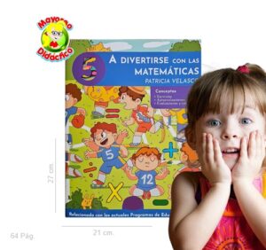 8395 *A DIVERTIRSE CON LAS MATEMÁTICAS EN QUINTO* (21x27 cm.) 64 Pág. - Imagen 2