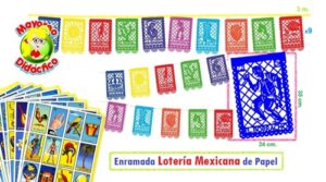 0006 *Enramada PAPEL c/9 Barajas LOTERÍA MEXICANA* (24x35 cm.) 3m. - Imagen 2