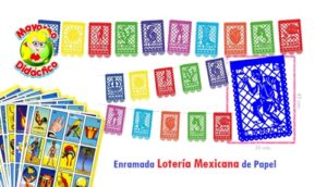 0006-10 *BOLSA c/10 Enramadas PAPEL c/9 Barajas LOTERÍA MEXICANA* (24x35 cm.) 3m. - Imagen 2