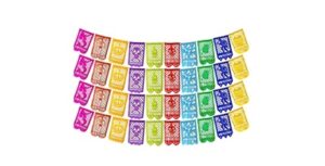 0006-10 *BOLSA c/10 Enramadas PAPEL c/9 Barajas LOTERÍA MEXICANA* (24x35 cm.) 3m.