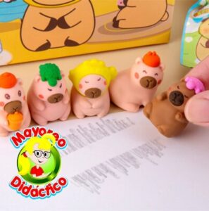 0007-36 *KAPYBARA/CAPYBARA CAJA c/36 Mini BORRADOR* (21x19 cm.) - Imagen 2