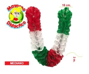 116 *Gusano PLÁSTICO Tri-Color T-MEDIANO* (18x300 cm.) INDIVIDUAL. - Imagen 2