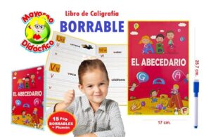 1160 *LIBRO BORRABLE de Caligrafía ABC* (17x27.5 cm.) 15 Pág.+Plumón. - Imagen 2