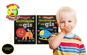 1757 *Libro de COLOREAR con GIS* (21x28 cm.) 20 Pág.+Gises 2 Diferentes. - Imagen 2