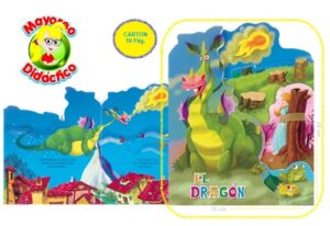 2383-06 *EL DRAGÓN Leyendas de Cartón* (16x20 cm.) 10 Pág. - Imagen 2
