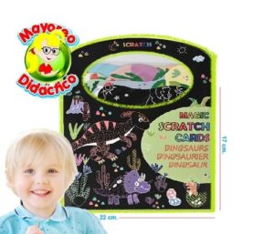 3452 *Maletín c/6 TARJETAS PIZARRÓN + Lápiz* (22x19.5 cm.) INDIVIDUAL - Imagen 4