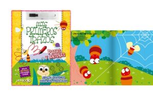 5141-5110 *Mis Primeros Trazos PATAS & ANTENAS* (21x28 cm.) 16 Pág. BORRABLES c/Plumón.