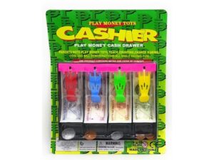 9504 *Cajón de Monedas y Billetes* (20.5x15.5 cm.) Cajón+12 Pcs.