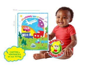9037-9919 *Los Colores Van de Viaje VENTANAS de Cartón* (16x20 cm.) 10 Pág. - Imagen 2