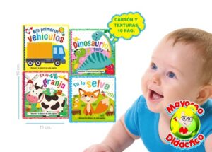 9941 *Descubre TEXTURAS en CADA PÁGINA* (15x16 cm.) 10 Pág. 4 Diferentes - Imagen 2