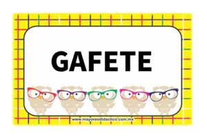 MD393 *GAFETES Impresos e/Cartón* (10.5x6.5 cm.) 20 Pcs. - Imagen 25