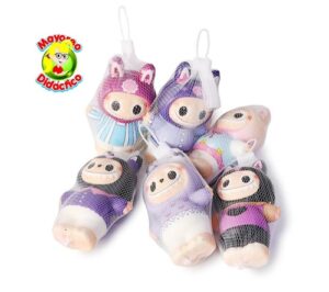 4420-10 *BOLSA c/10 LABU Squishy en Red* (8x13 cm.)