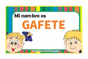 MD393 *GAFETES Impresos e/Cartón* (10.5x6.5 cm.) 20 Pcs. - Imagen 19