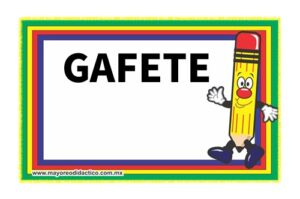 MD393 *GAFETES Impresos e/Cartón* (10.5x6.5 cm.) 20 Pcs. - Imagen 16