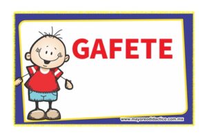 MD393 *GAFETES Impresos e/Cartón* (10.5x6.5 cm.) 20 Pcs. - Imagen 14