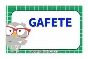 MD393 *GAFETES Impresos e/Cartón* (10.5x6.5 cm.) 20 Pcs. - Imagen 10