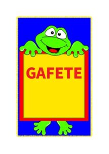 MD393 *GAFETES Impresos e/Cartón* (10.5x6.5 cm.) 20 Pcs. - Imagen 5