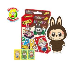 8870 * LABUBU Juego del UNO* (9x14 cm.) 108 Barajas - Imagen 4