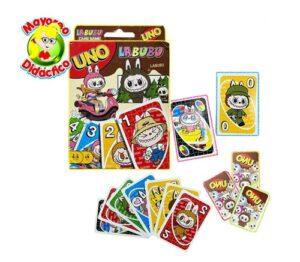 8870 * LABUBU Juego del UNO* (9x14 cm.) 108 Barajas - Imagen 3