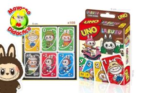 8870 * LABUBU Juego del UNO* (9x14 cm.) 108 Barajas - Imagen 2