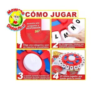 4421 ¡BASTA!* (18 cm.) Tablero+36 Cartas. - Imagen 3