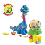 3912 *Color Mud CREA AL DINOSAURIO con Plastilina* (22.5x30 cm.) Juego+5 Botes de Plastilina. - Imagen 5