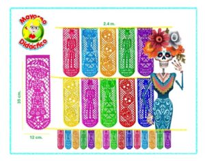 4344-10 *10 Enramadas d/PAPEL RECTÁNGULO VERTICAL* (12x35 cm.) 2.40 m. - Imagen 2