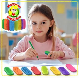 4436 *Barritas Sensoriales con 16 Texturas* (3x8.5 cm.) 8 Pcs. - Imagen 3