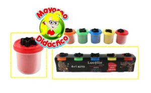 0014 *Plastilina en Botes c/Moldes* (36x9 cm.) 5 Pcs. - Imagen 3