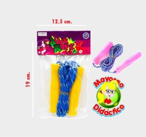 0184 *Cuerda Textil p/Saltar* (1.8 m.) INDIVIDUAL. - Imagen 2