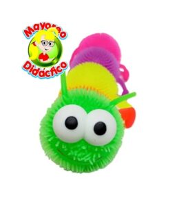 0238 *Gusano LED de Colores y Texturas* (5x16 cm.) INDIVIDUAL - Imagen 3