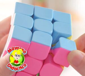 1314 *CAJA c/6 Rubik 3x3x3 COLORES* (5.5 cm.) - Imagen 2