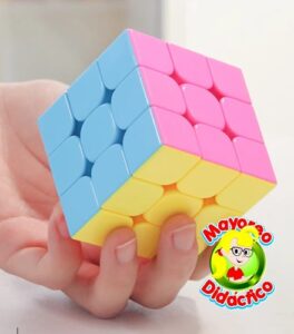1314 *CAJA c/6 Rubik 3x3x3 COLORES* (5.5 cm.) - Imagen 3